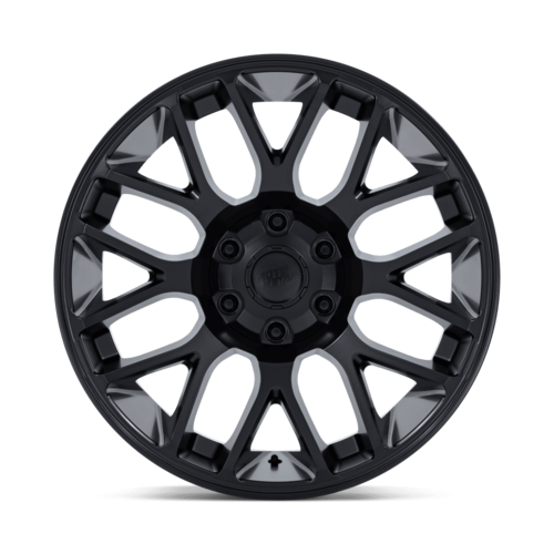 Moto Metal MO816 Overlook 20x9 Blackout Wheel with 8x165.1 Bolt Pattern and +1 Offset