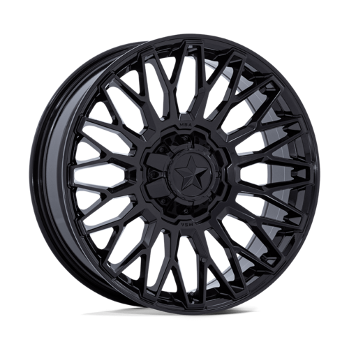 MSA Offroad Wheels M50 CLUBBER UTV 22x7 Gloss Black Wheel with 4x137/156 Bolt Pattern