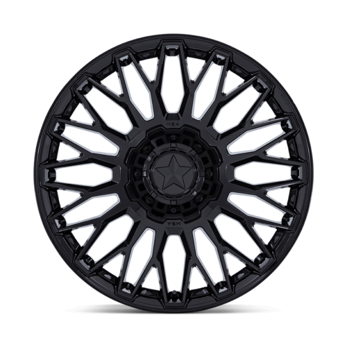 MSA Offroad Wheels M50 CLUBBER UTV 24x7 Gloss Black Wheel with 4x137/156 Bolt Pattern and 110.10mm Center Bore
