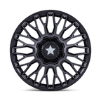 MSA Offroad Wheels M50 Clubber UTV 15x7 Matte Black Double Dark Tint with 4x137/156 Bolt Pattern and +10 Offset