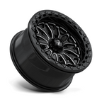 MSA Offroad Wheels MA53 BOLO UTV Beadlock 15x7 with Gloss Black Milled Finish