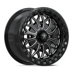 MSA Offroad Wheels MA53 BOLO UTV Beadlock 15x7 Gloss Black Milled - 4x110 Bolt Pattern, +38 Offset