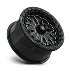 MSA Offroad Wheels MA53 BOLO UTV Beadlock 15x7 Gloss Black Milled - 4x110 Bolt Pattern, +38 Offset