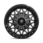 MSA Offroad Wheels MA53 BOLO UTV Beadlock 15x7 with 4x156 Bolt Pattern and Gloss Black Milled Finish