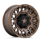 MSA Offroad Wheels M50 Clubber UTV 14x7 Matte Bronze Wheel with 4x137/156 Bolt Pattern and +10 Offset