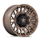 MSA Offroad Wheels M50 Clubber UTV 15x7 Matte Bronze Wheel with 4x137/156 Bolt Pattern and +10 Offset