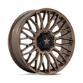 MSA Offroad Wheels M50 Clubber UTV 22x7 Matte Bronze Wheel with 4x137/156 Bolt Pattern and 110.10mm Center Bore