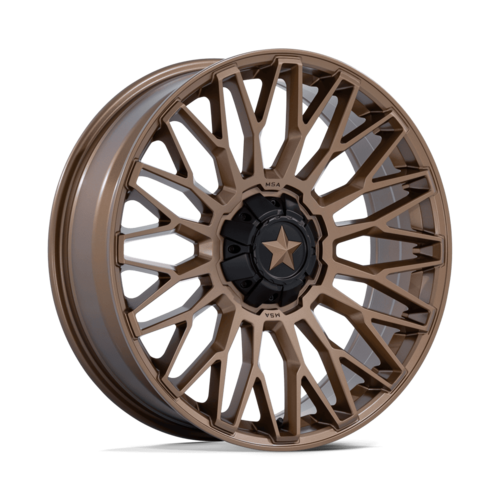 MSA Offroad Wheels M50 Clubber UTV 24x7 Matte Bronze Wheel with 5x114.3 Bolt Pattern