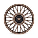 MSA Offroad Wheels M50 Clubber UTV 24x7 Matte Bronze Wheel with 4x137/156 Bolt Pattern and 110.10 Center Bore