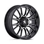 MSA Offroad Wheels M51 Thunderlips UTV 20x7 Gloss Black Machined with 4x137/156 Bolt Pattern