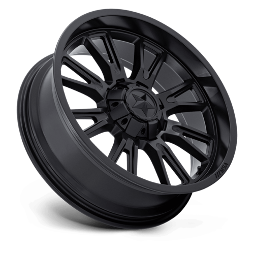 MSA Offroad Wheels M51 Thunderlips UTV 20x7 Matte Black Alloy Wheel with 5x114.3 Bolt Pattern and 72.56 Center Bore