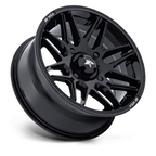 MSA Offroad Wheels M52 Radar UTV 15x7 Gloss Black with 4x137 Bolt Pattern and +10 Offset