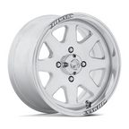 MSA Offroad Wheels M54 Spark UTV 14x7 Polished Alloy Wheel with 4x137 Bolt Pattern, +10 Offset, and 96mm Center Bore