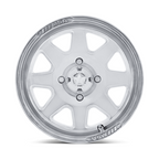 MSA Offroad Wheels M54 Spark UTV 14x7 Polished Alloy Wheel with 4x137 Bolt Pattern, +10 Offset, and 96mm Center Bore
