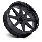 MSA Offroad Wheels M54 Spark UTV 18x7 Gloss Black with 4x110 Bolt Pattern and +10 Offset