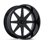 MSA Offroad Wheels M54 Spark UTV 24x10 Gloss Black with -25mm Offset and 4x137 Bolt Pattern
