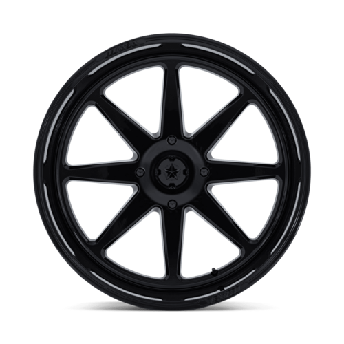 MSA Offroad Wheels M54 Spark UTV 24x10 Gloss Black Wheel with 4x156 Bolt Pattern and -25 Offset