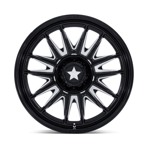 MSA Offroad Wheels M55 Commander UTV 20x7 Gloss Black Milled Wheel