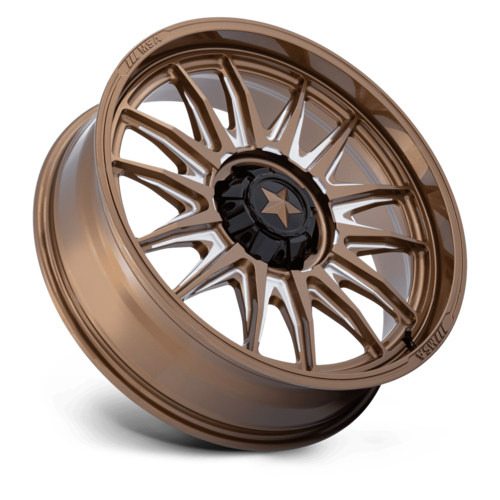 MSA Offroad Wheels M55 Commander UTV 24x7 Gloss Bronze Milled Wheel