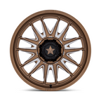 MSA Offroad Wheels M55 Commander UTV 20x7 Gloss Bronze Milled Wheel
