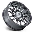MSA Offroad Wheels M55 Commander UTV 15x7 Silver with Machined Face and +10 Offset
