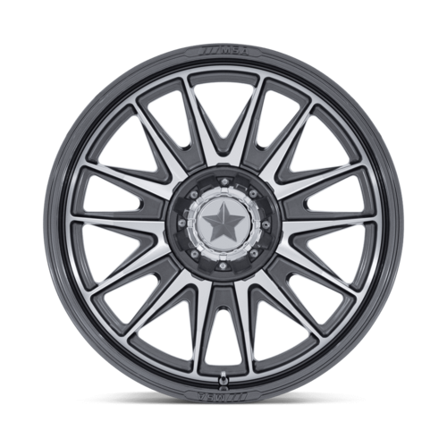 MSA Offroad Wheels M55 Commander UTV 20x7 Silver Platinum with Machined Face