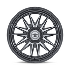 MSA Offroad Wheels Commander UTV 24x10 Platinum with Machined Face - 4x137/156 Bolt Pattern, -25 Offset