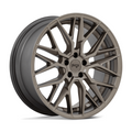 Niche 1PC M191 Gamma 19x9.5 Bronze Matte Wheel with 5x120 Bolt Pattern and +40 Offset