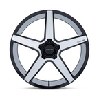 Niche 1PC Modena 22x10.5 Inches Gloss Black Machined Wheel with 5x112 Bolt Pattern and +38 Offset