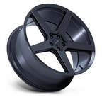 Niche 1PC Modena 20x9 Matte Black Wheel with 5x120 Bolt Pattern and +27 Offset
