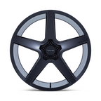 Niche 1PC Modena 22x9 Matte Black Wheel with 5x120 Bolt Pattern and +27 Offset