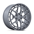 Niche 1PC Adria 24x10 Wheel with 6x139.7 Bolt Pattern and Platinum Brushed Finish