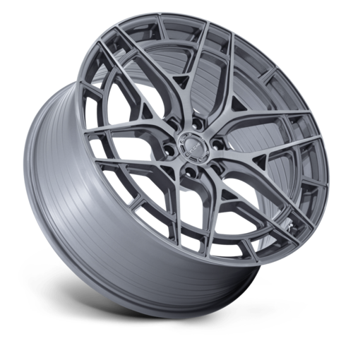 Niche 1PC NC284 ADRIA 22x10 Inch Silver Platinum Brushed Face Wheel with 6x139.7 Bolt Pattern and 20mm Offset
