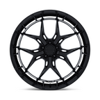Niche 1PC NC286 Riviera 22x10.5 Inch Gloss Black Alloy Wheel with 5x112 Bolt Pattern and 38mm Offset