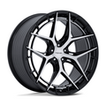 Niche 1PC Riviera 20x10.5 Wheel with Gloss Black Machined Finish, 5x112 Bolt Pattern and +38 Offset