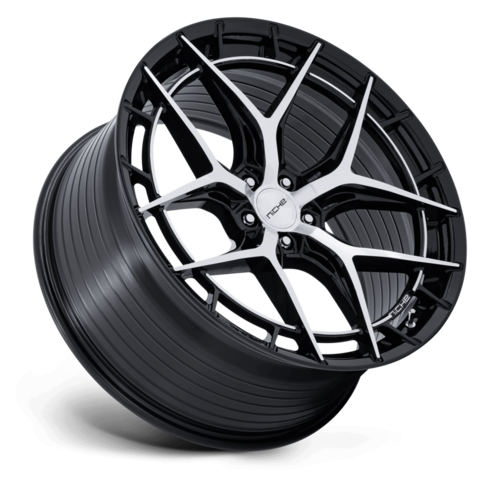 Niche 1PC NC286 Riviera 20x11 Gloss Black with Machined Face Wheel