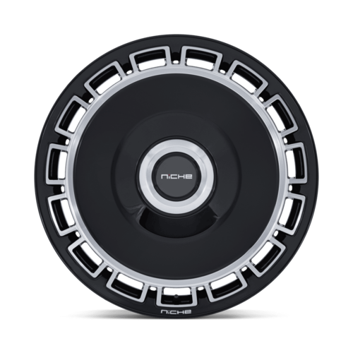 Niche 1PC NC287 Venice 20x9 Gloss Black with Machined Face Wheel