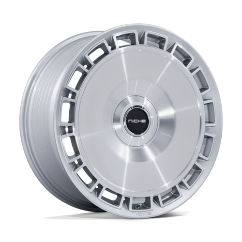 Niche 1PC NC287 Venice 20x10.5 Inch Alloy Wheel - Silver Machined Finish with 38mm Offset