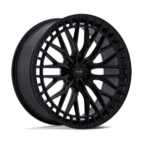Niche 1PC NC288 Genoa 24x10 Gloss Black Wheel with 6x135 Bolt Pattern and +30 Offset