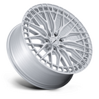 Niche 1PC NC288 Genoa 22x10 Wheel with 6x135 Bolt Pattern and Gloss Silver Machined Finish