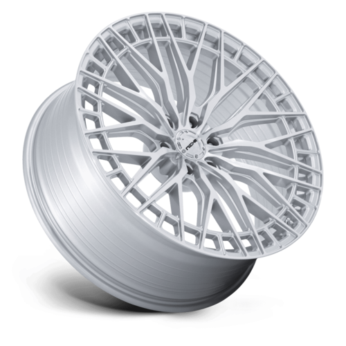 Niche 1PC Genoa 24x10 Wheel - 6x135 Bolt Pattern, +30 Offset, Silver Finish