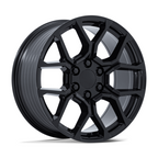 Performance Replicas PR233 22x9 Gloss Black Wheel for 6x139.7 Bolt Pattern with +28 Offset