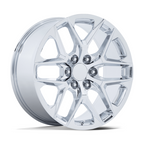 Performance Replicas PR229 20x9 Chrome Wheel with 6x139.7 Bolt Pattern and +28 mm Offset