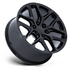 Performance Replicas PR229 22x9 Gloss Black Wheel with 6x139.7 Bolt Pattern and +28 Offset