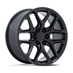 Performance Replicas PR229 22x9 Satin Black Wheel with 6x139.7 Bolt Pattern and +28 Offset