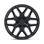 Performance Replicas PR229 24-Inch Satin Black Wheel with 6x139.7 Bolt Pattern and +31 Offset