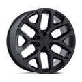 Performance Replicas PR177 24x10 Satin Black Wheel with 6x139.7 Bolt Pattern and +24 Offset