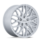 Petrol P3E 18x8 Alloy Wheel with 5x110 Bolt Pattern and Machined Silver Finish