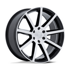 Petrol PE007 P6E 20x9.5 Gloss Black Machined Wheel with 6x135 Bolt Pattern and +30 Offset
