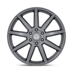 Petrol P6E 22x9.5 Matte Gunmetal Wheel with 6x139.7 Bolt Pattern and +25 Offset